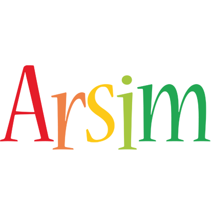 Arsim birthday logo