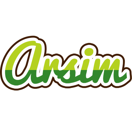 Arsim golfing logo