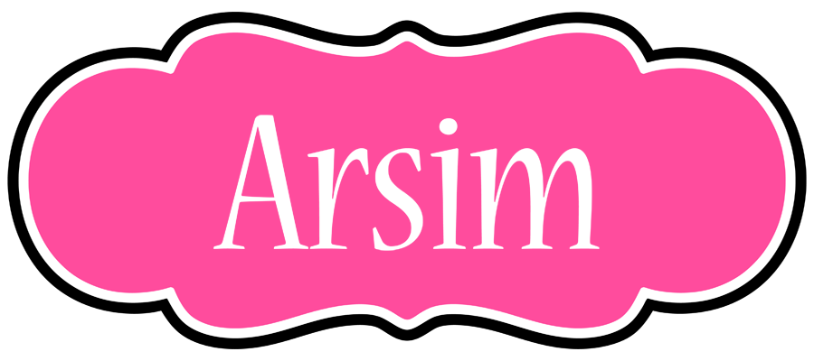 Arsim invitation logo