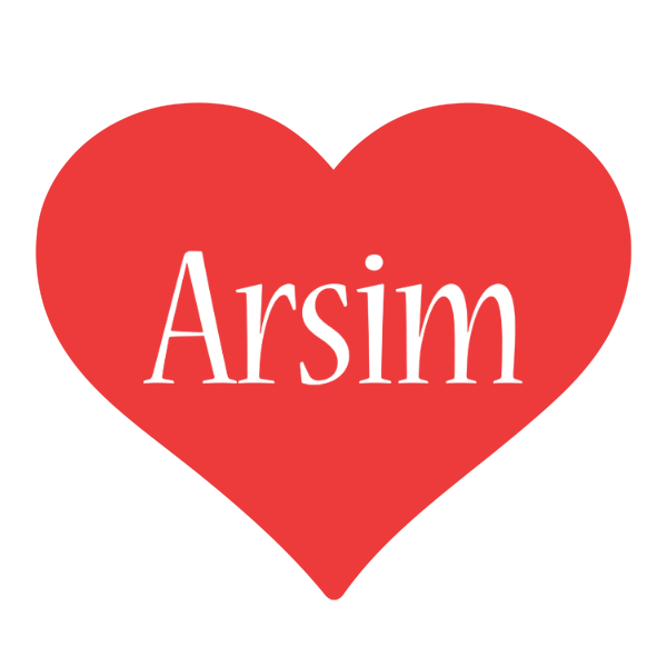 Arsim love logo