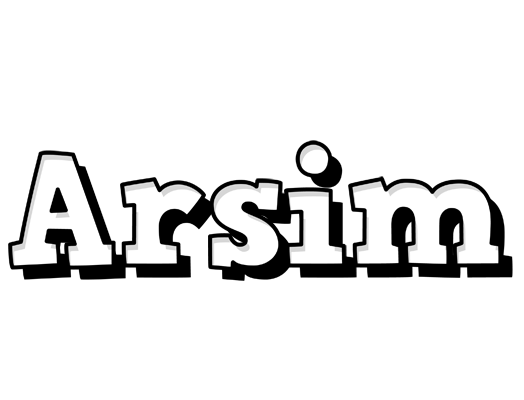 Arsim snowing logo