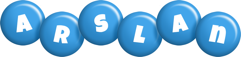 Arslan candy-blue logo