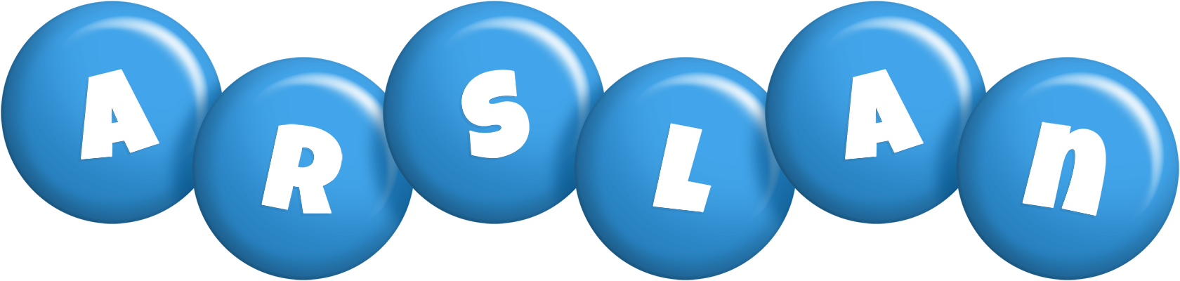 Arslan candy-blue logo