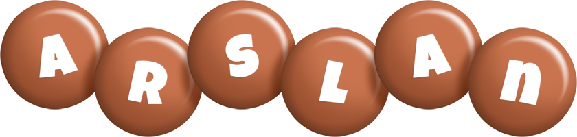 Arslan candy-brown logo
