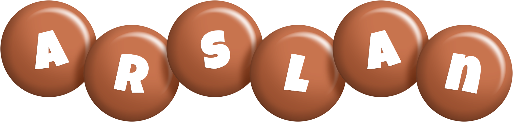 Arslan candy-brown logo