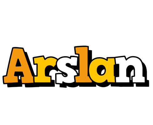 Arslan cartoon logo
