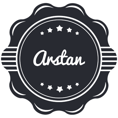 Arstan badge logo