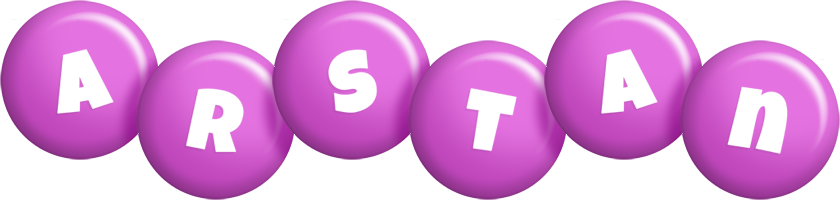 Arstan candy-purple logo