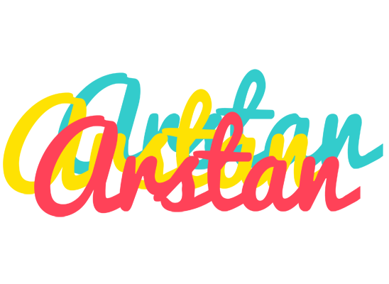 Arstan disco logo