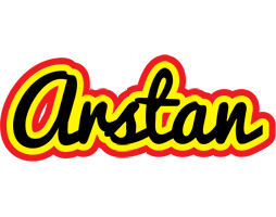 Arstan flaming logo