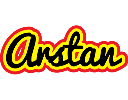 Arstan flaming logo