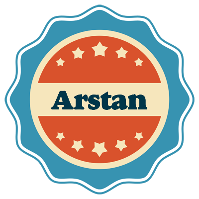 Arstan labels logo