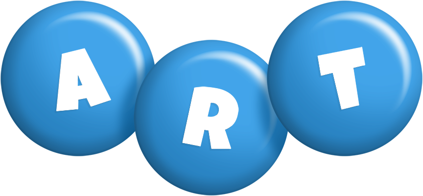 Art candy-blue logo