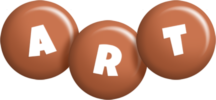 Art candy-brown logo