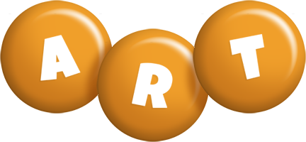 Art candy-orange logo