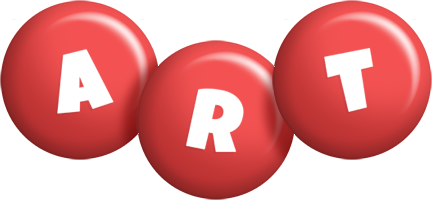 Art candy-red logo