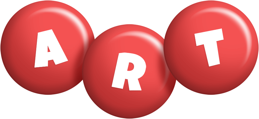 Art candy-red logo