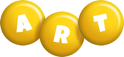Art candy-yellow logo
