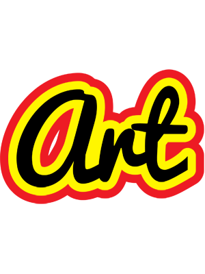 Art flaming logo