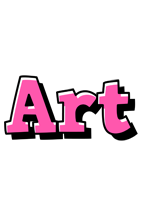 Art girlish logo