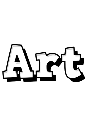 Art snowing logo