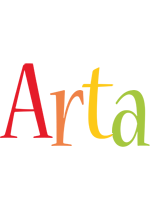 Arta birthday logo