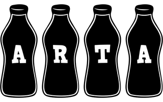 Arta bottle logo