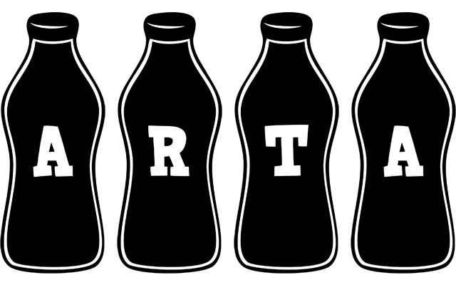 Arta bottle logo