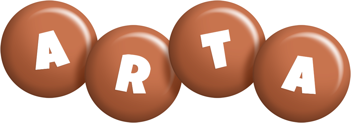 Arta candy-brown logo