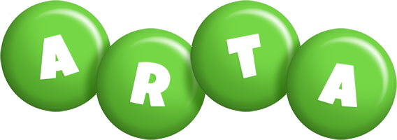 Arta candy-green logo