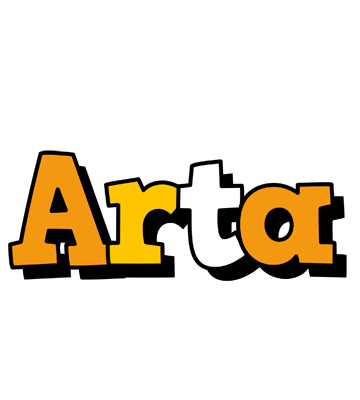 Arta cartoon logo