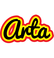 Arta flaming logo