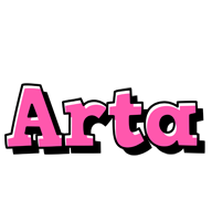 Arta girlish logo