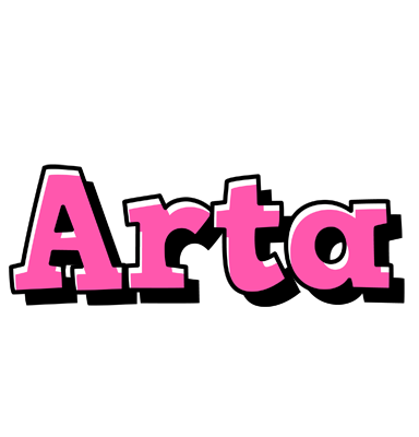 Arta girlish logo