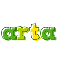 Arta juice logo