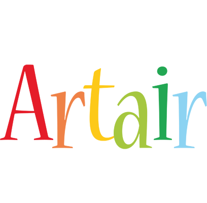 Artair birthday logo