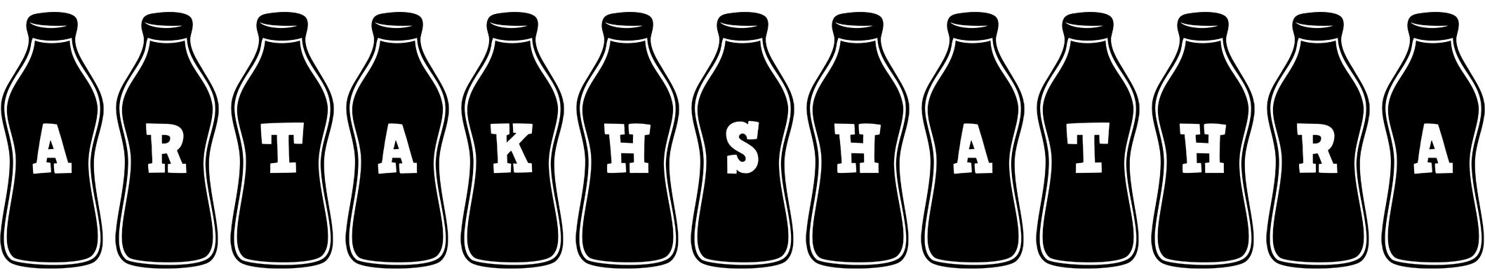 Artakhshathra bottle logo