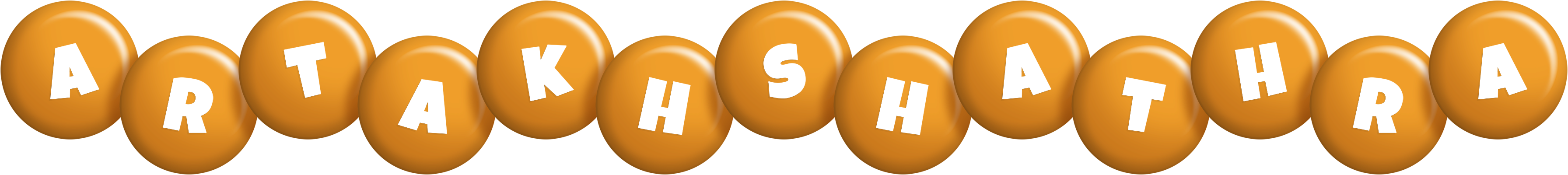Artakhshathra candy-orange logo