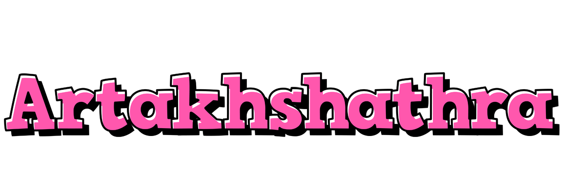 Artakhshathra girlish logo