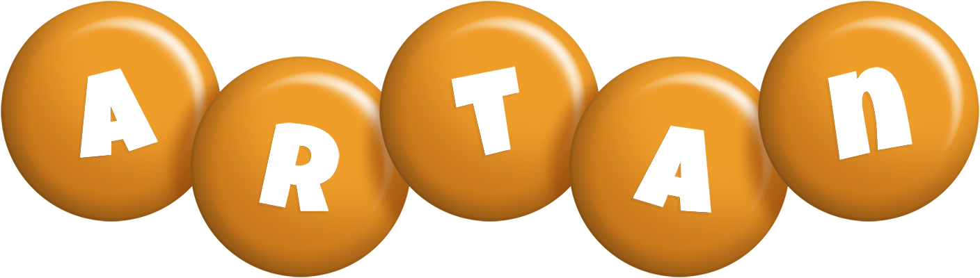 Artan candy-orange logo