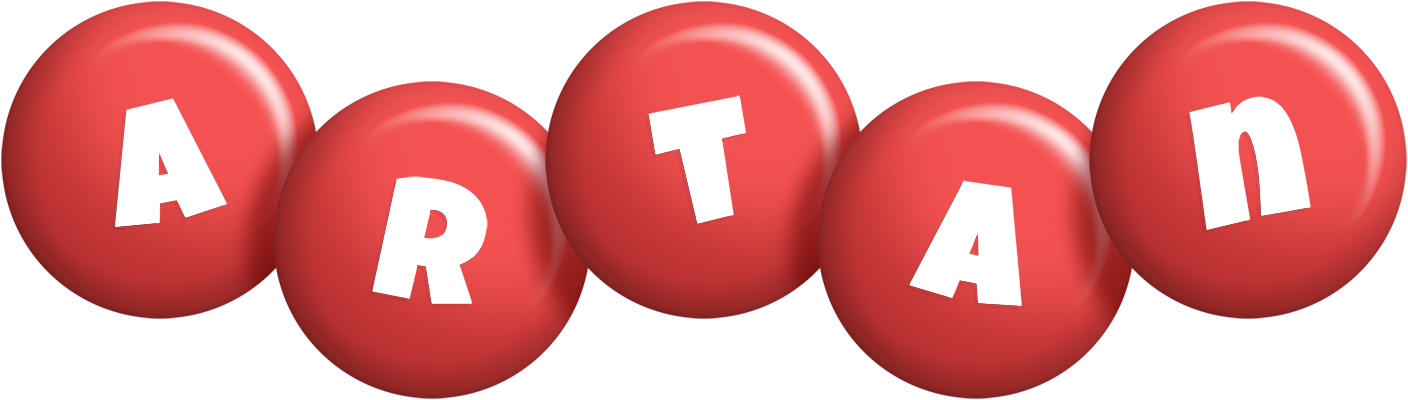 Artan candy-red logo