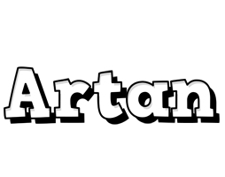 Artan snowing logo