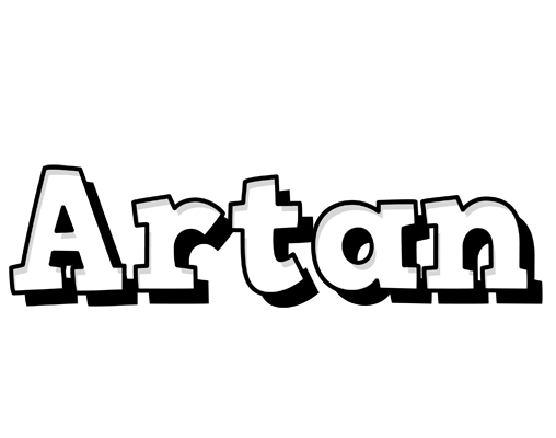 Artan snowing logo