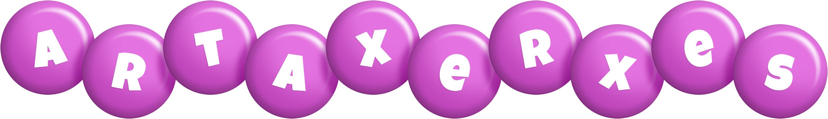 Artaxerxes candy-purple logo