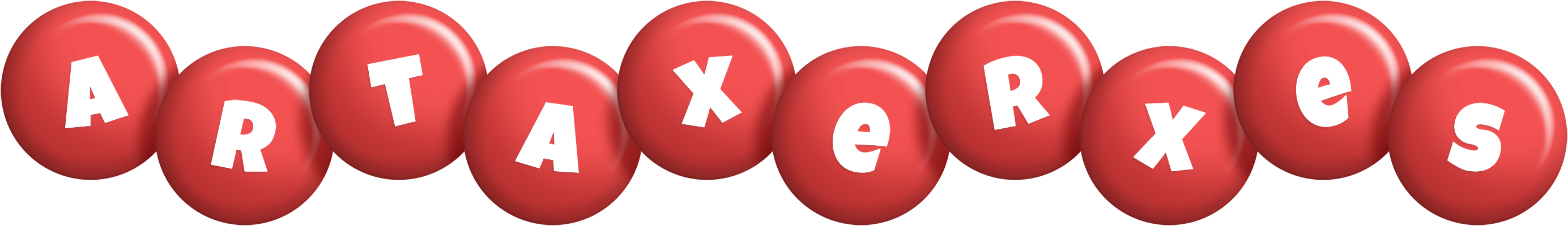 Artaxerxes candy-red logo