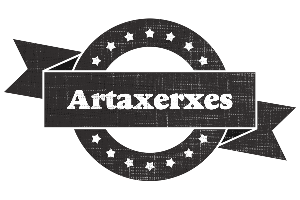 Artaxerxes grunge logo