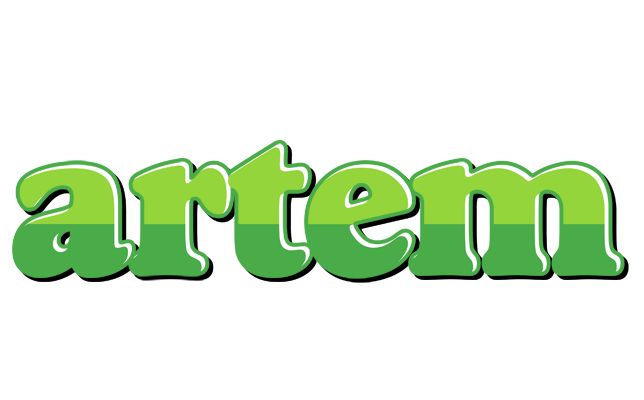 Artem apple logo