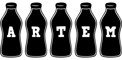 Artem bottle logo