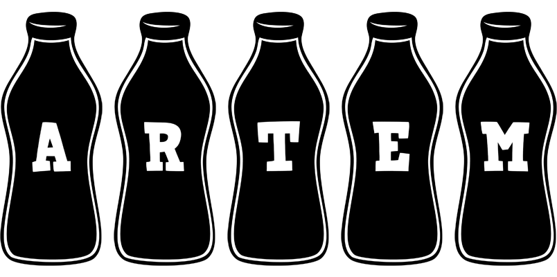 Artem bottle logo