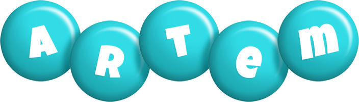 Artem candy-azur logo